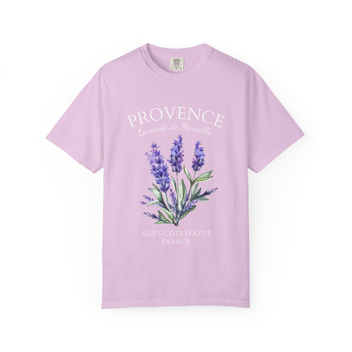 Provence Marseille Flower Graphic T-Shirt - France Travel Tee