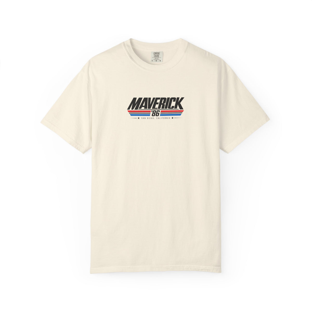 Maverick '86 San Diego California Retro Graphic T-Shirt