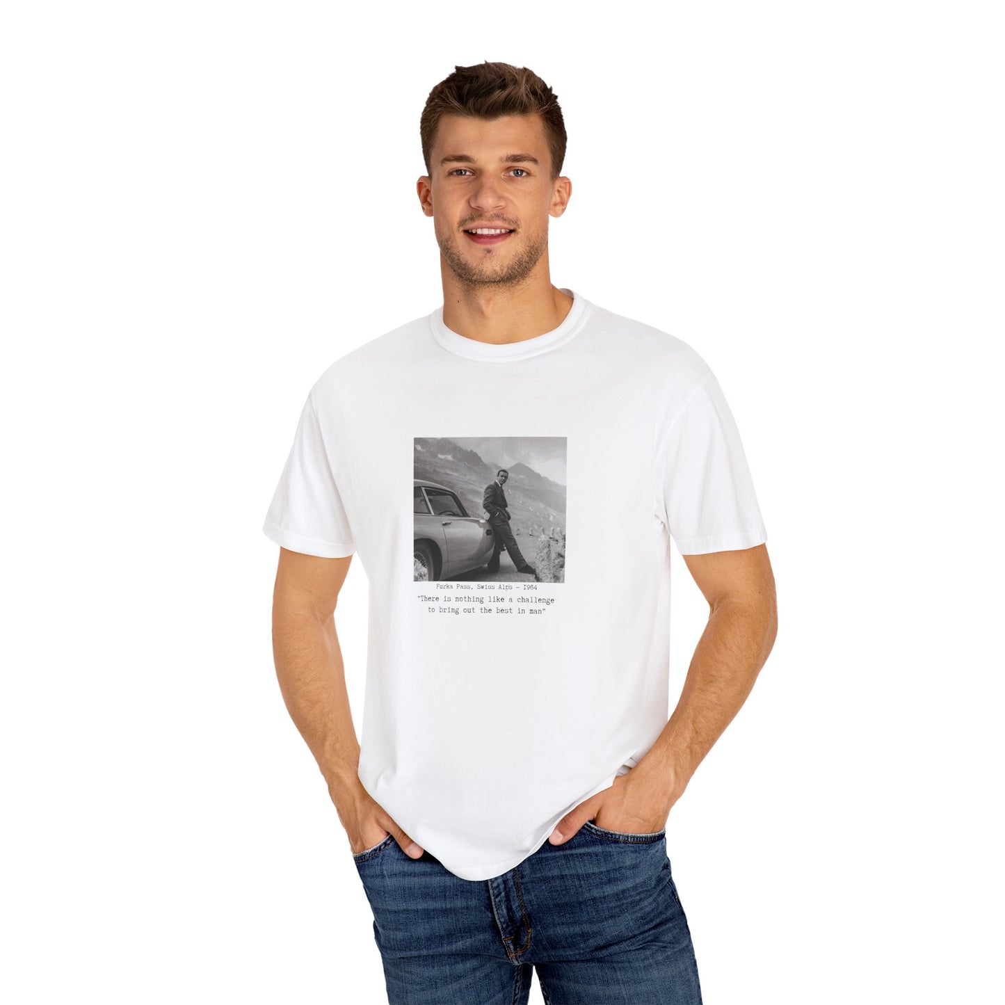 Sean Connery 1960s Vintage Photo Graphic T-Shirt