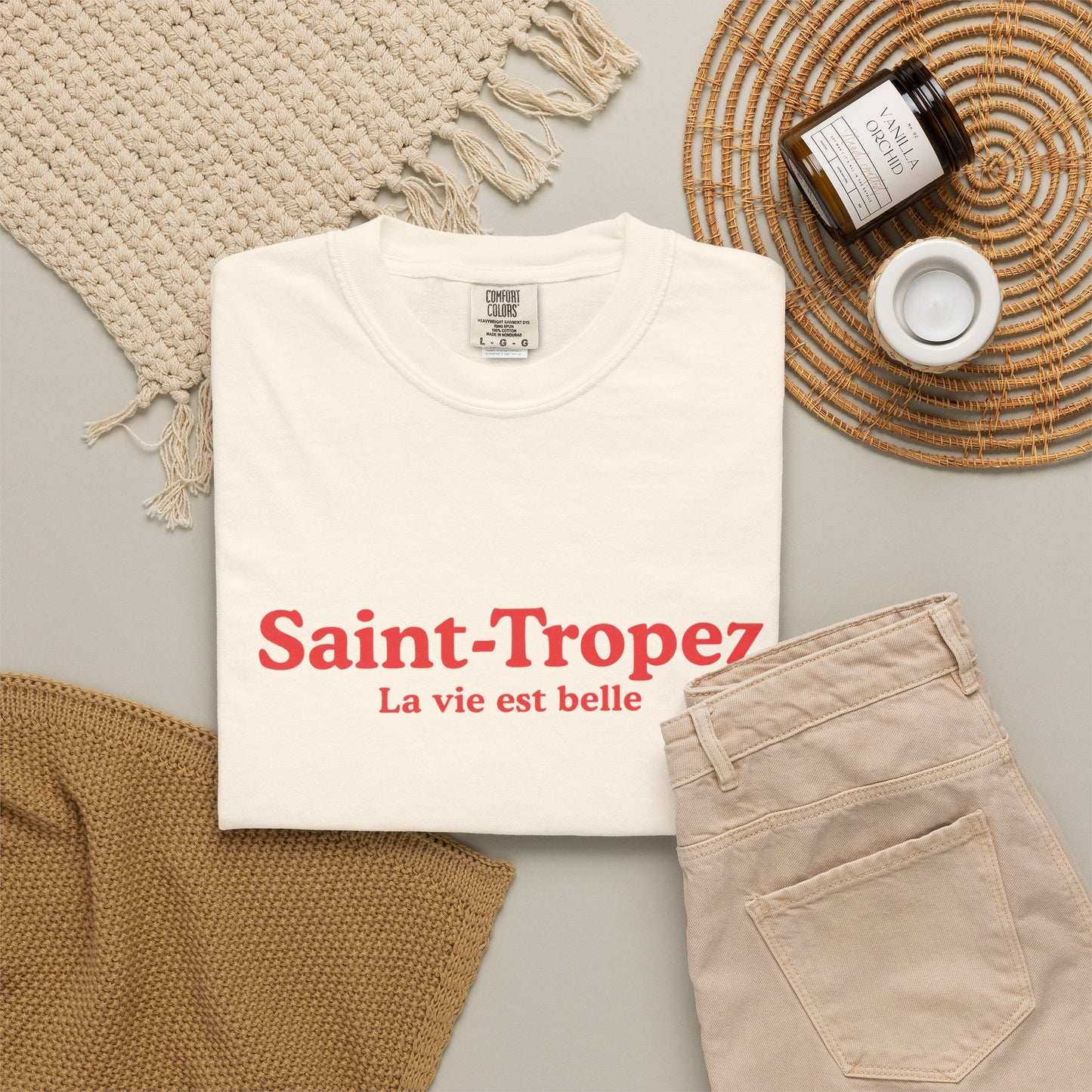 Saint-Tropez Retro Graphic T-Shirt