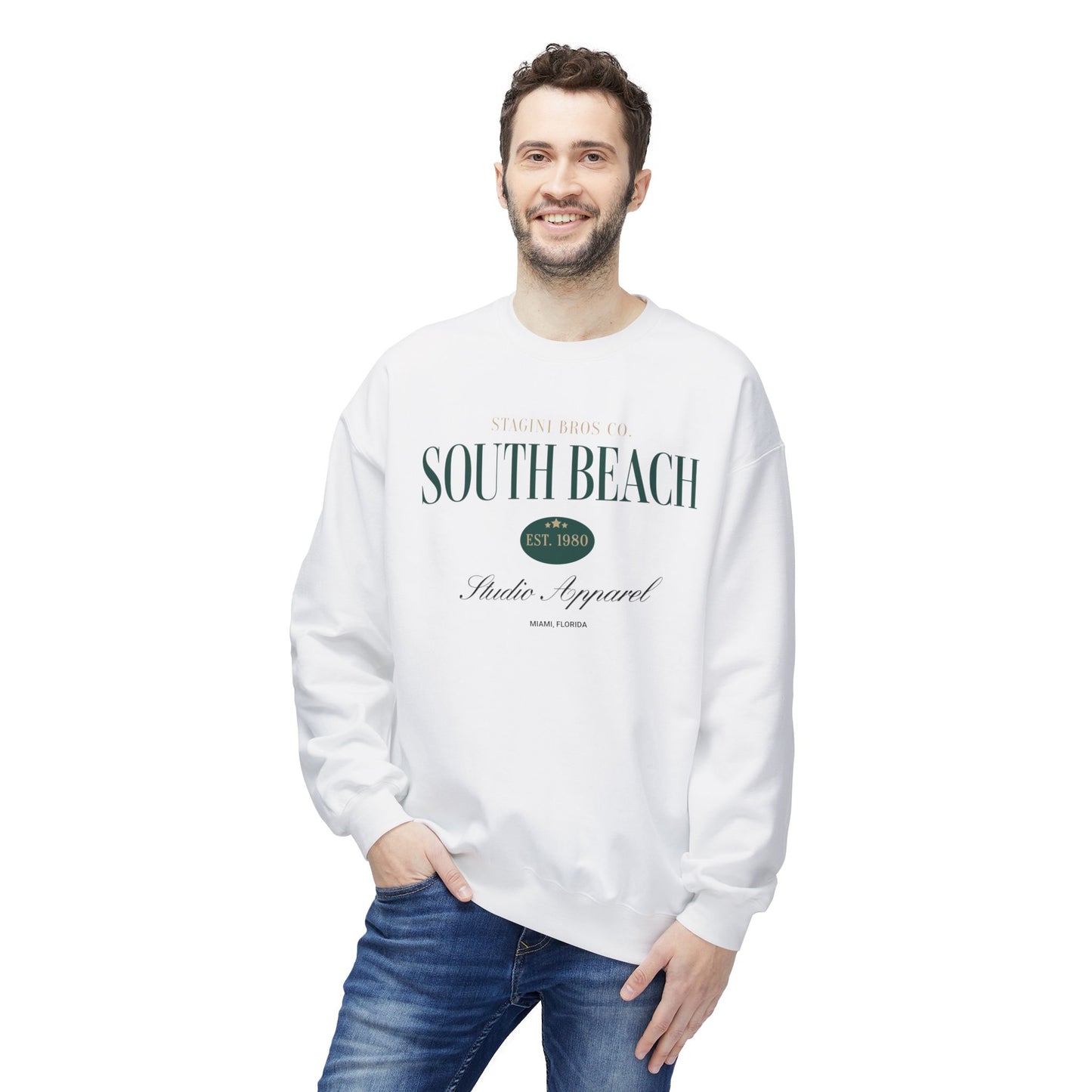South Beach Miami Florida Graphic Sweatshirt