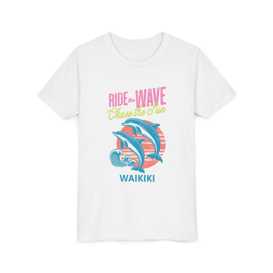 Waikiki Hawaii Dolphin Kids' T-shirt
