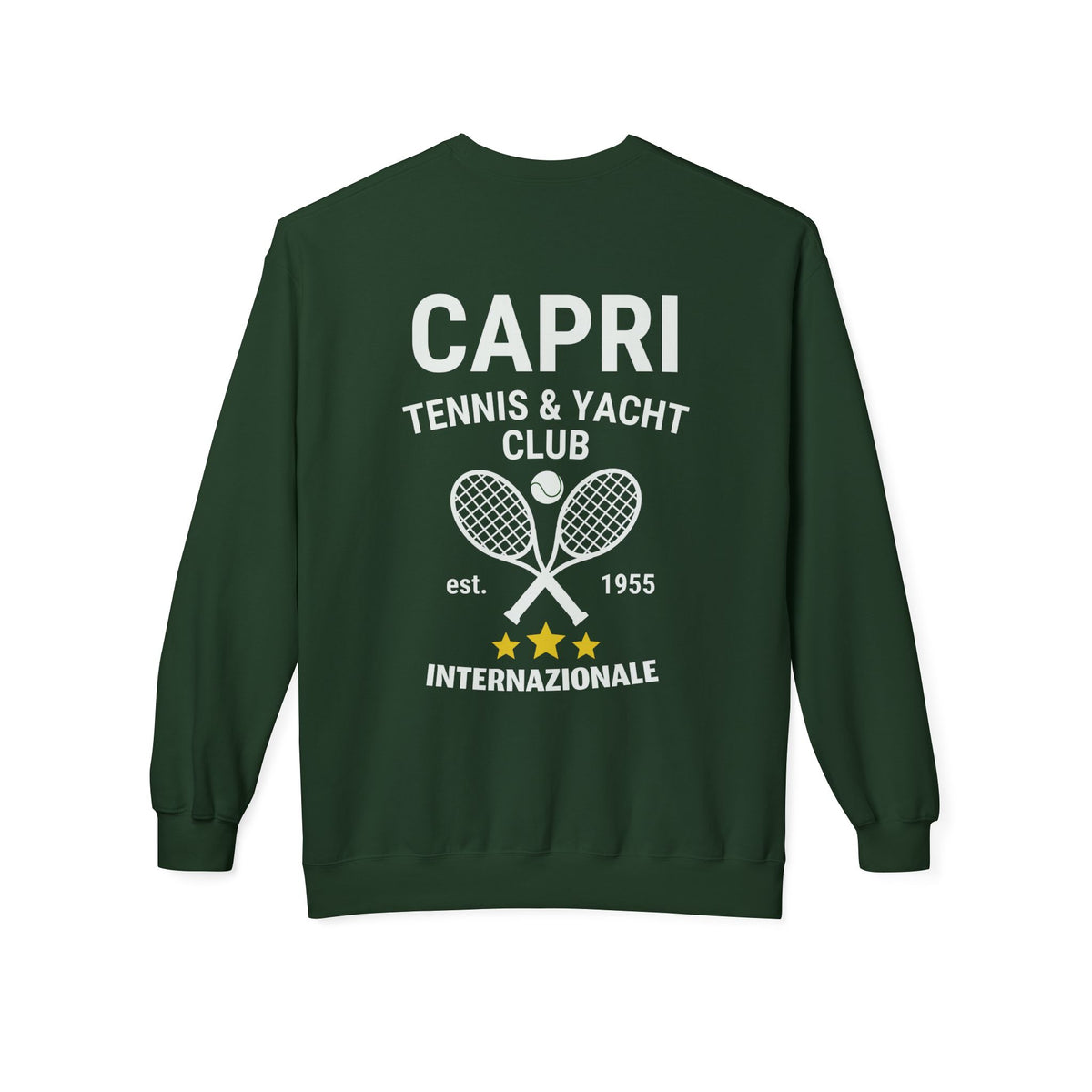 Capri Tennis & Yacht Club Graphic Sweatshirt