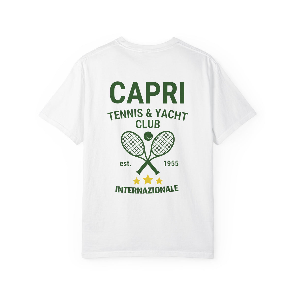 Capri Tennis & Yacht Club Graphic T-Shirt