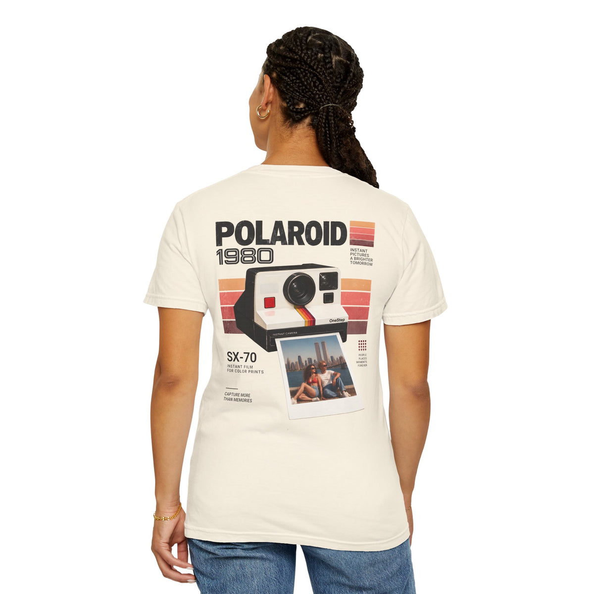 Polaroid Camera 1980 Retro Graphic T-Shirt
