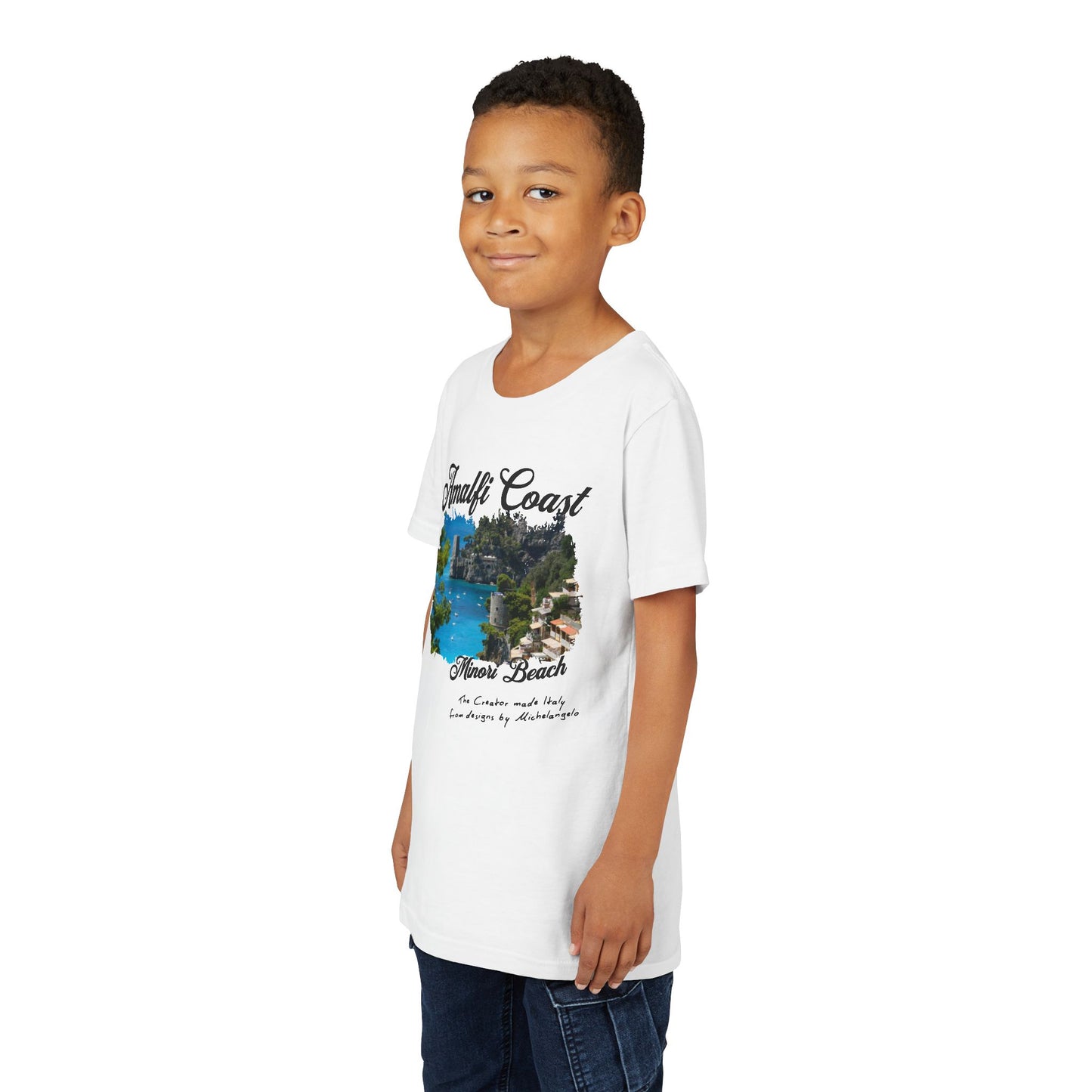Amalfi Italy Minori Beach Kids' T-shirt