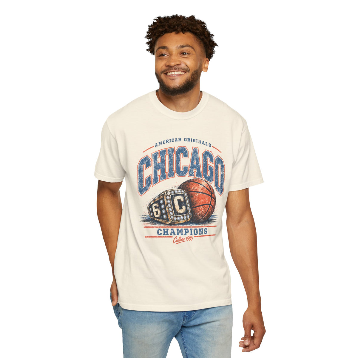 Chicago Champions Retro Graphic T-Shirt
