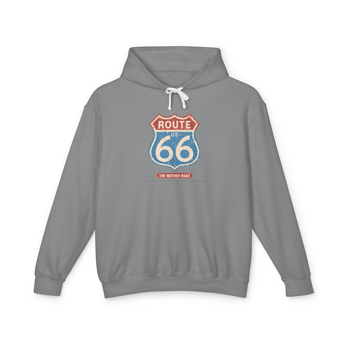 Route 66 Retro Graphic Hoodie