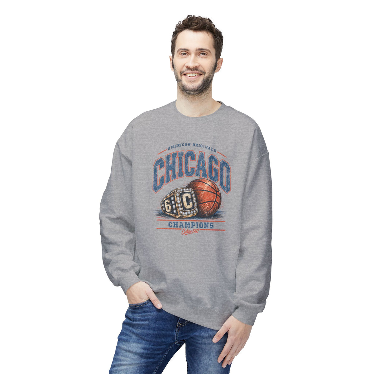 Chicago Champion Retro Graphic Sweatshirt