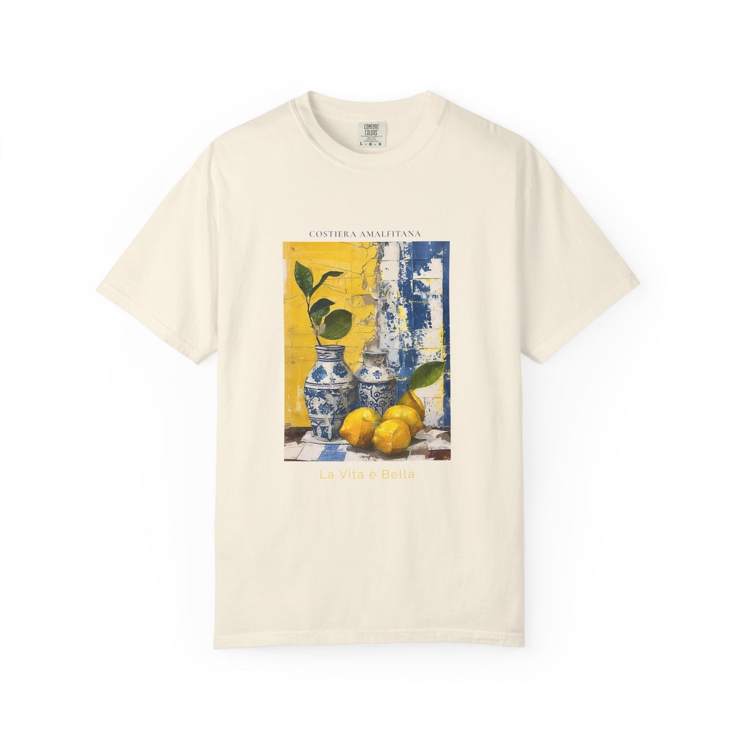 Amalfi Lemon La Vita È Bella Graphic T-Shirt