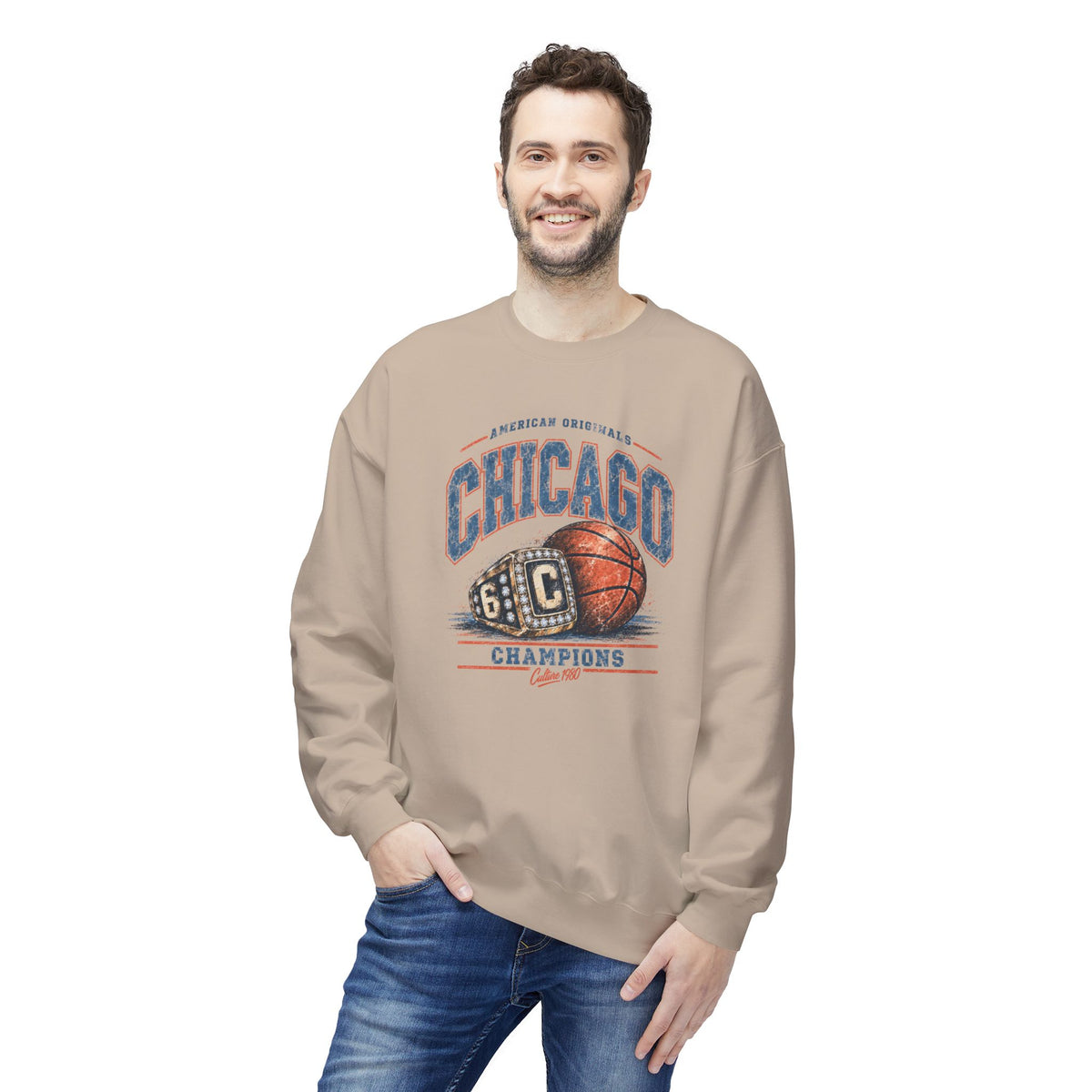 Chicago Champion Retro Graphic Sweatshirt