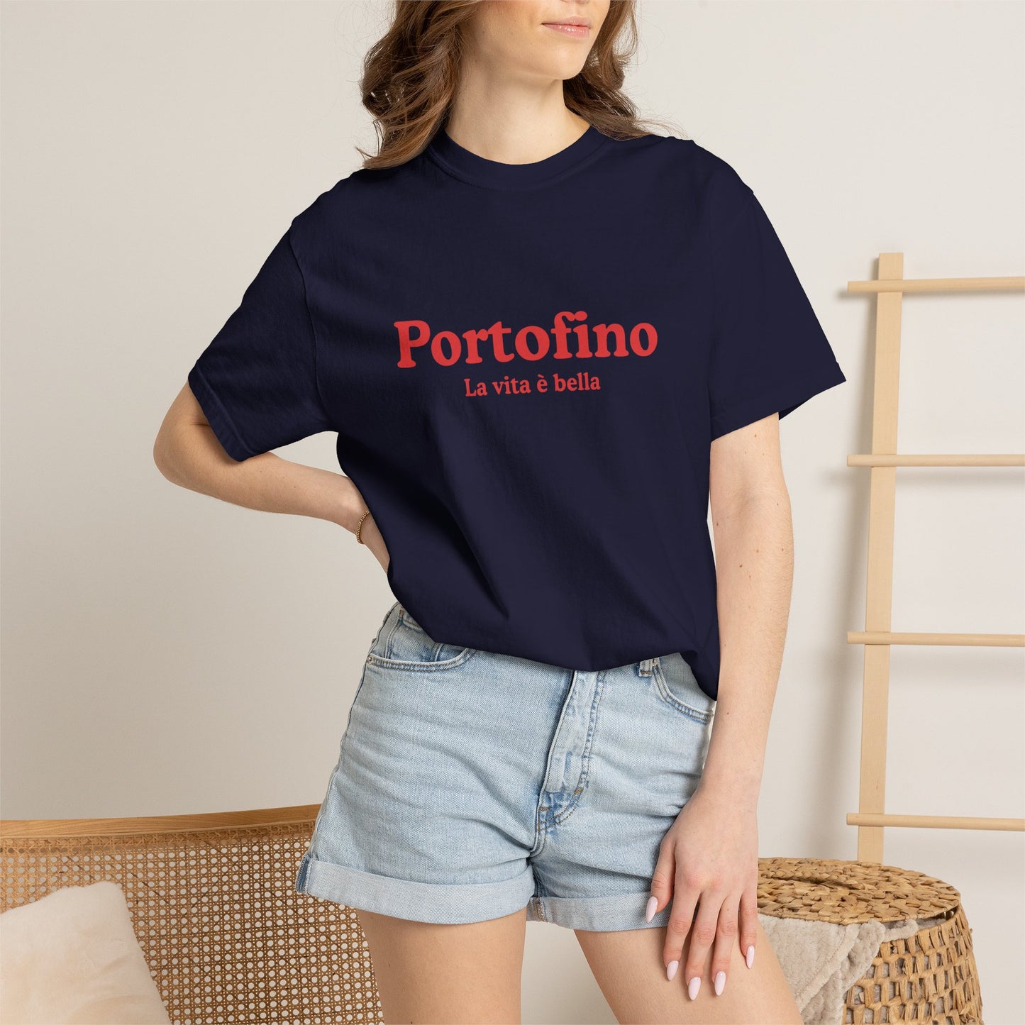 Portofino Retro Graphic T-Shirt