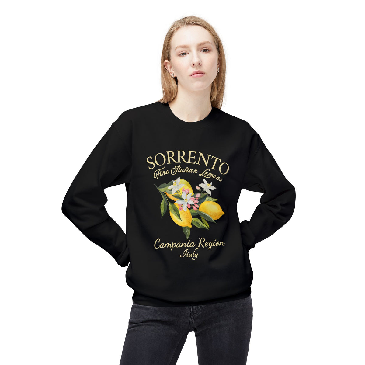 Sorrento Lemons Italy Graphic Sweatshirt