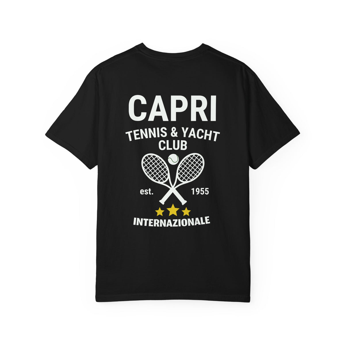Capri Tennis & Yacht Club Graphic T-Shirt