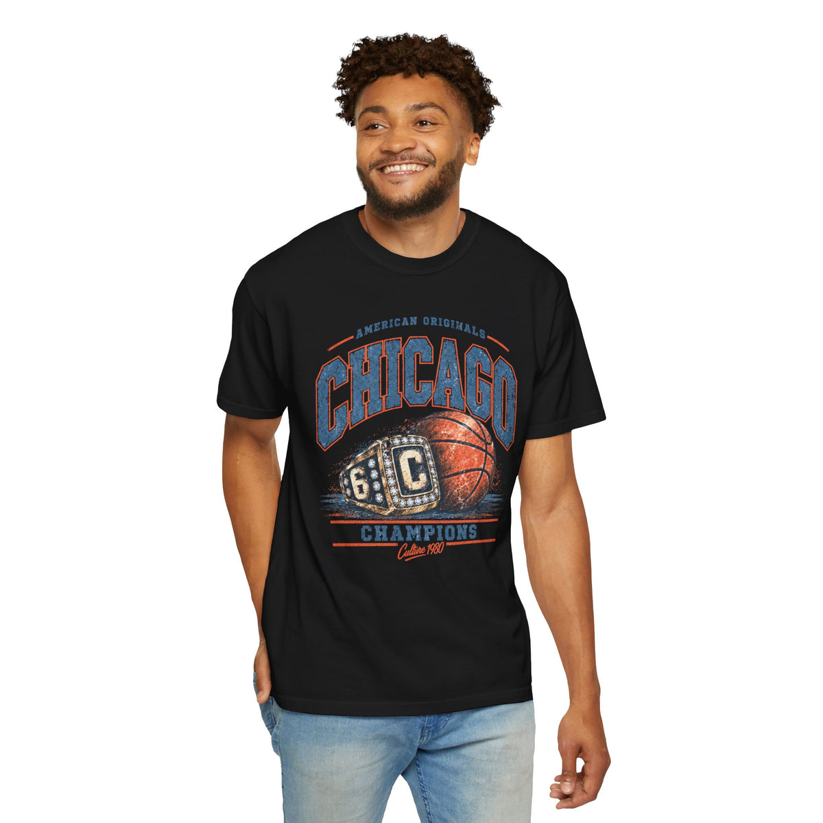 Chicago Champions Retro Graphic T-Shirt