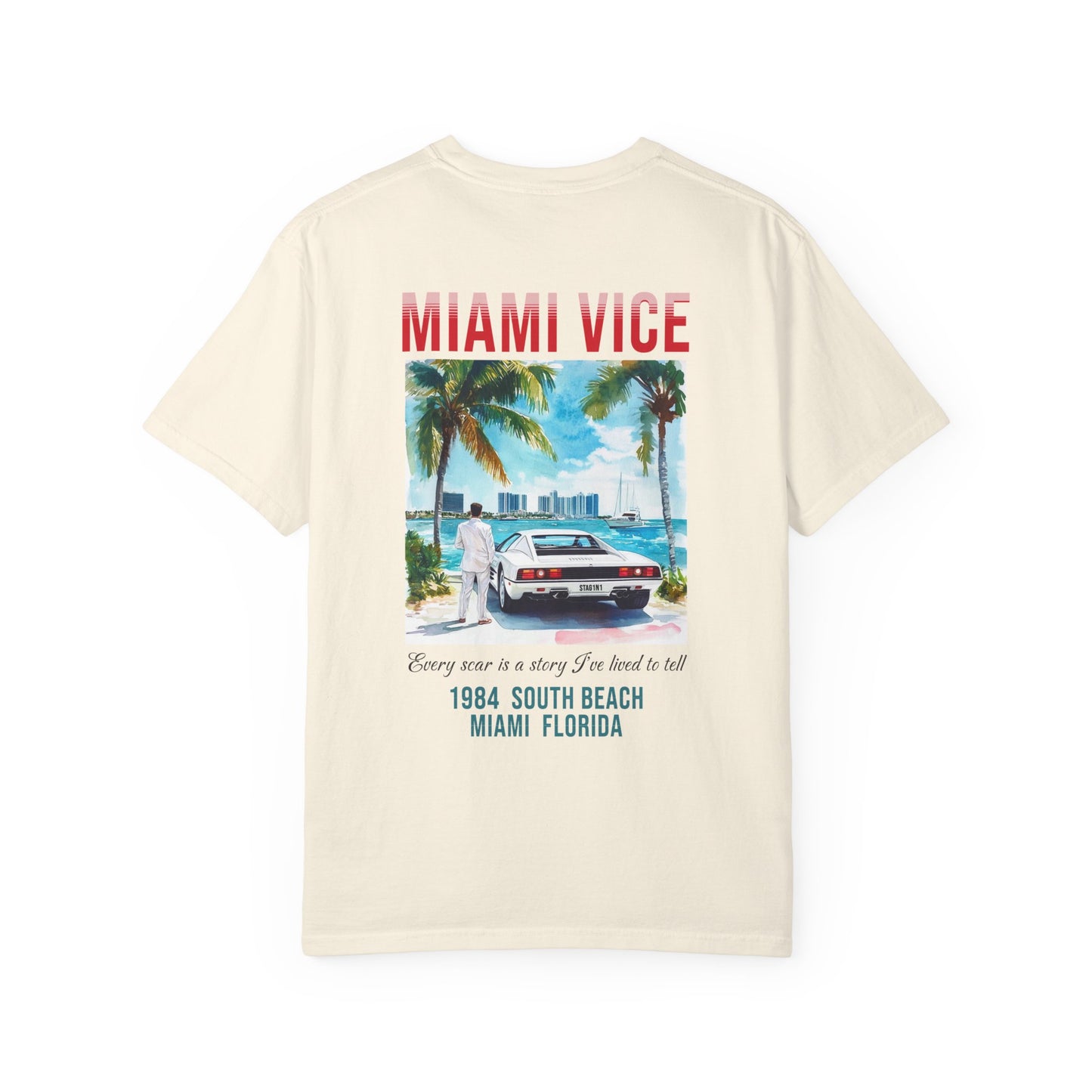 Miami Vice 1980s Graphic T-Shirt