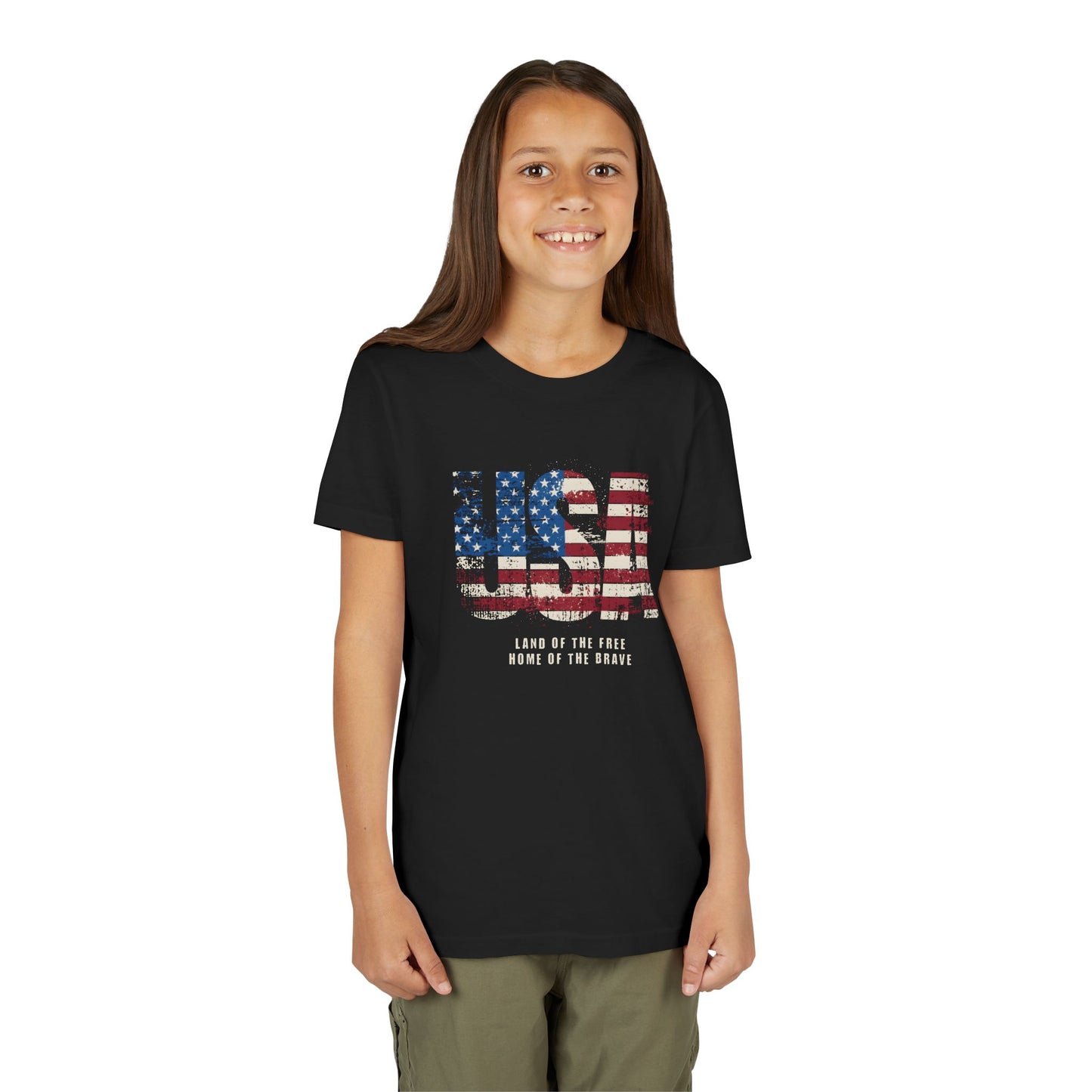 USA American Flag Kids' T-shirt