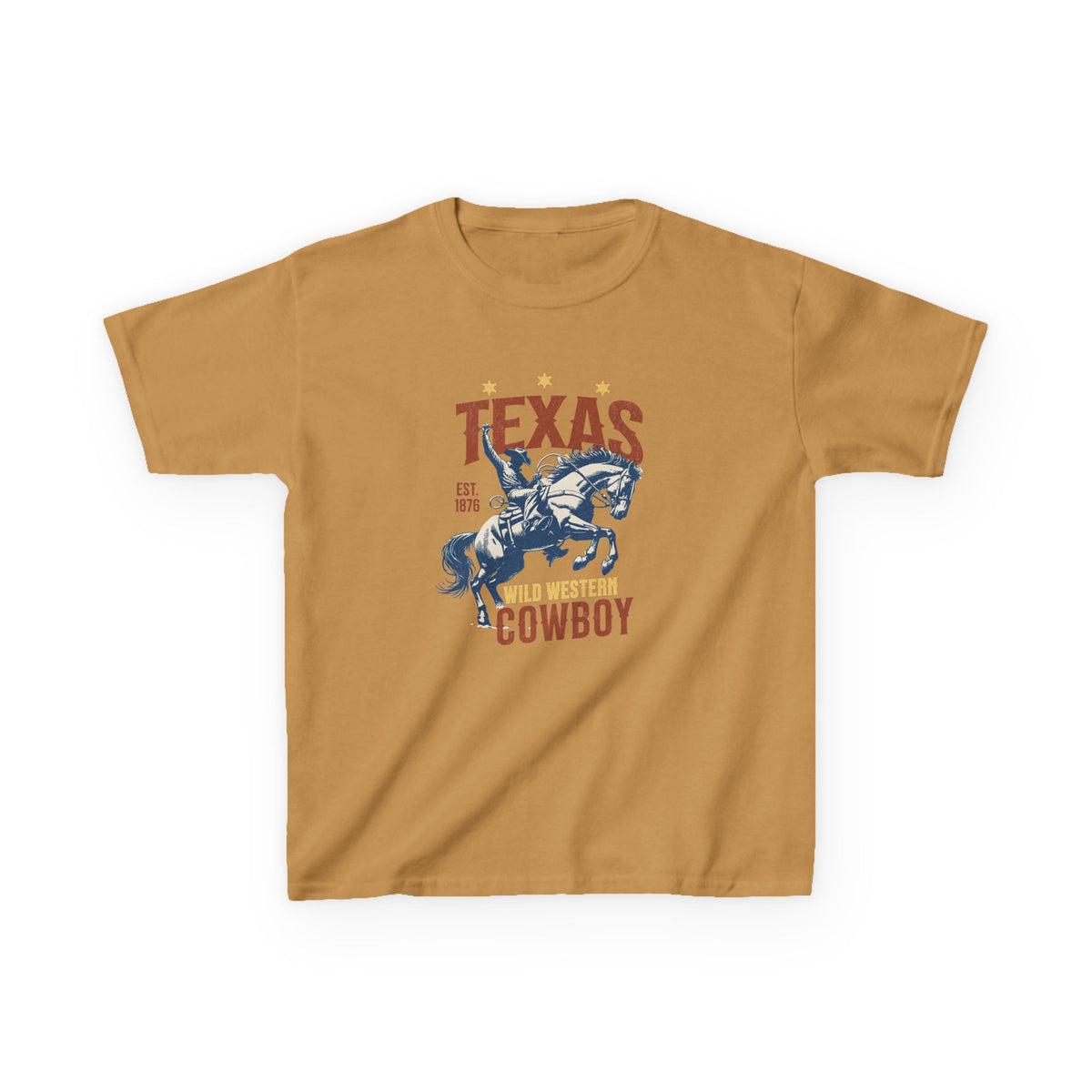 Texas Wild West Cowboy Kids T-Shirt