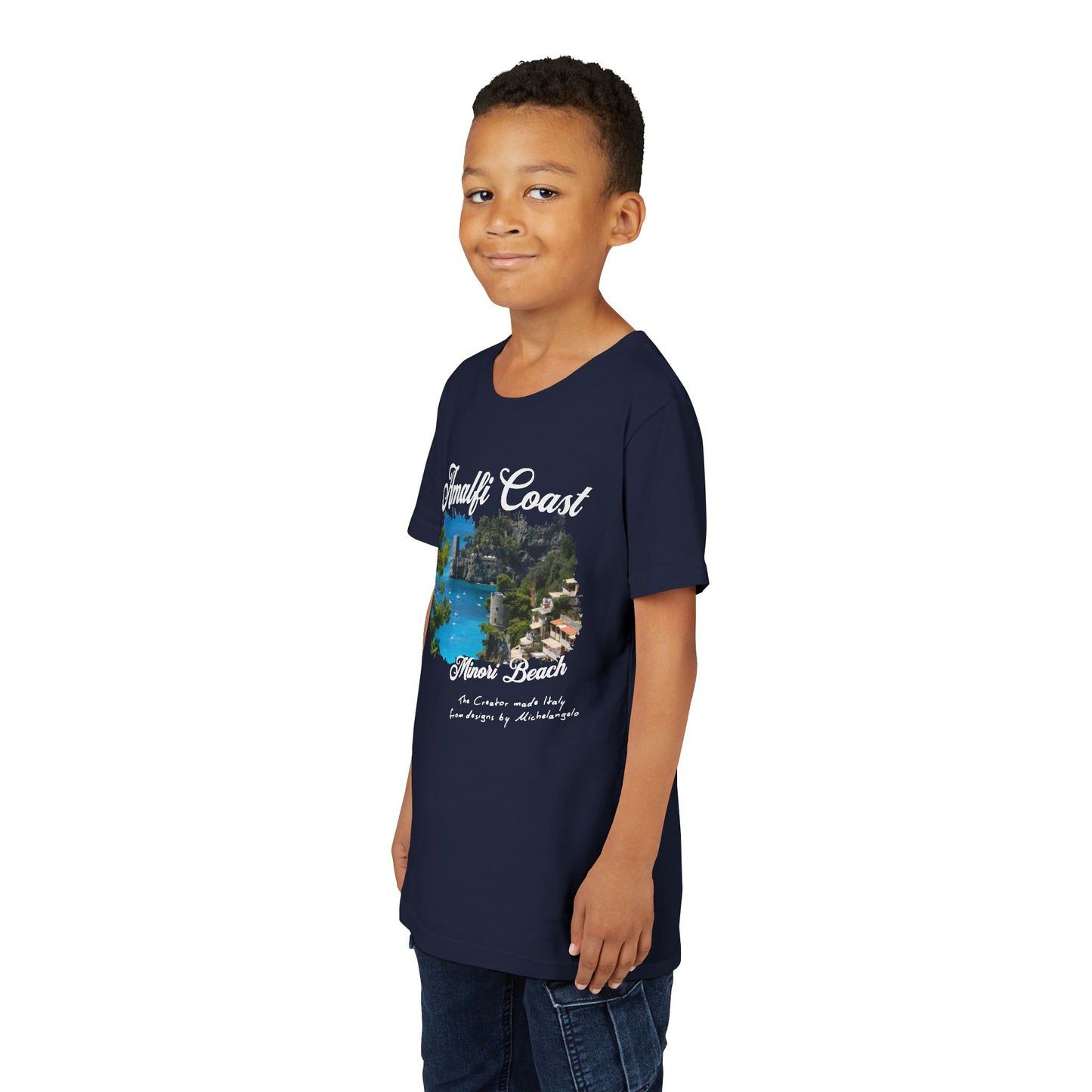 Amalfi Italy Minori Beach Kids' T-shirt