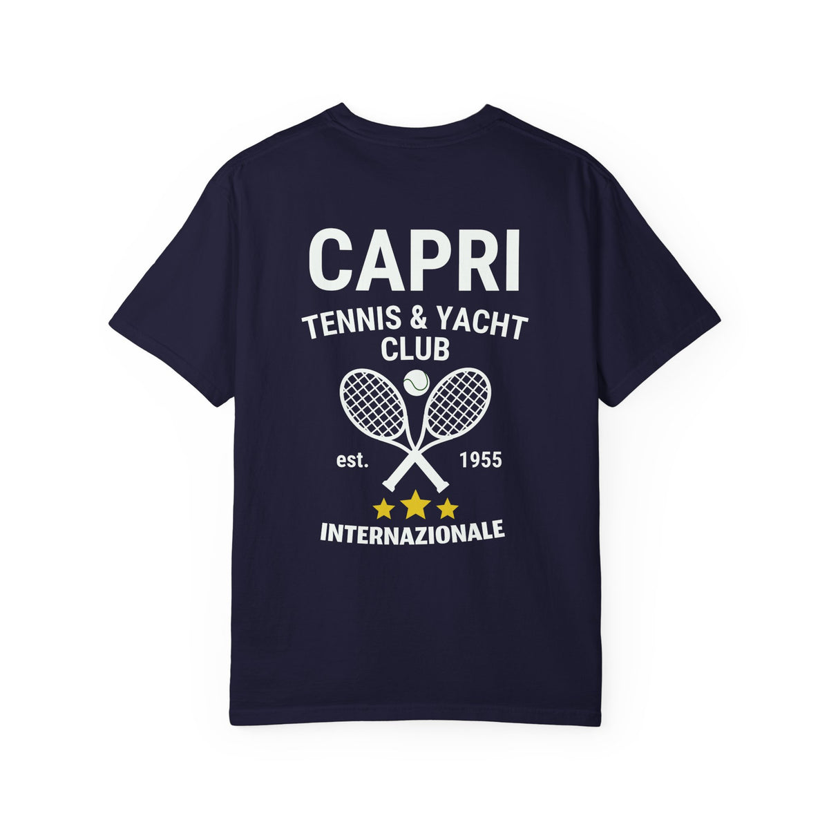Capri Tennis & Yacht Club Graphic T-Shirt