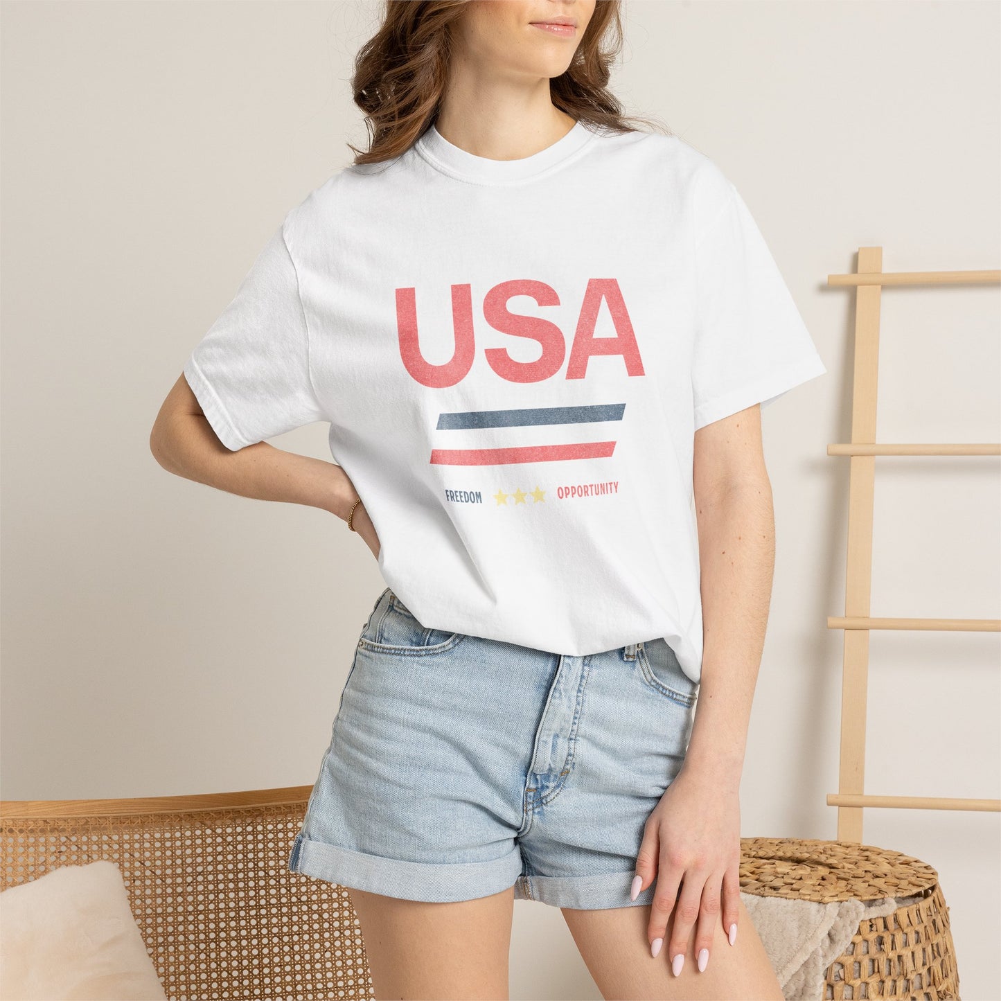 USA Retro Graphic T-Shirt