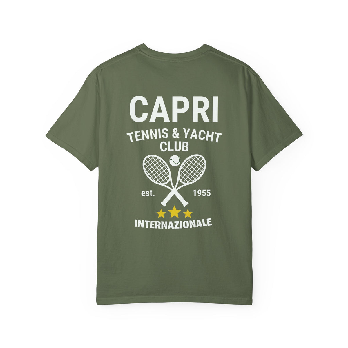 Capri Tennis & Yacht Club Graphic T-Shirt