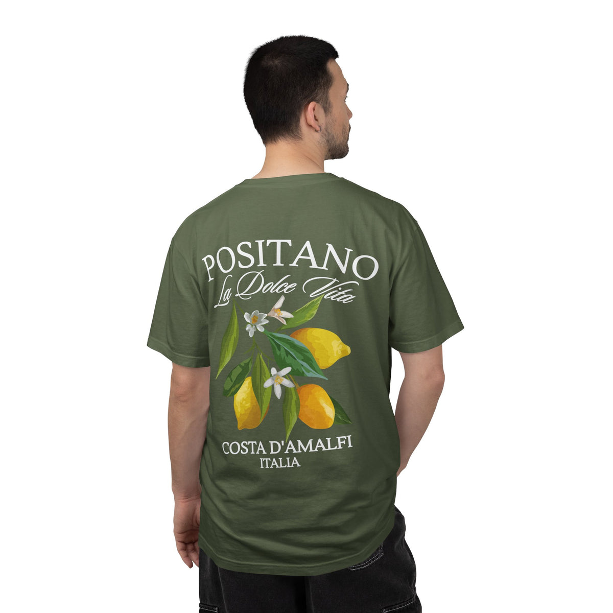 Positano Lemon Italia La Dolce Vita Graphic T-Shirt