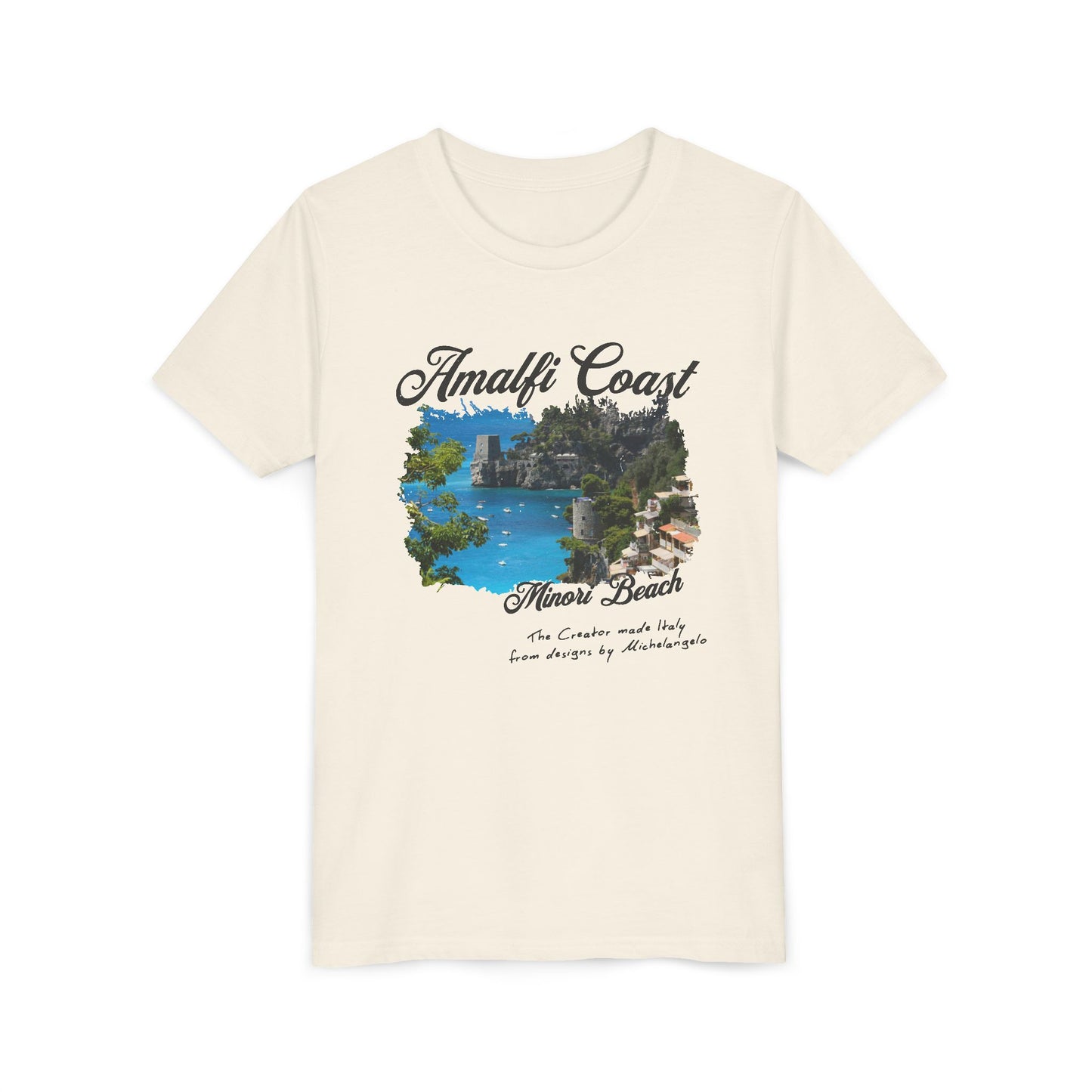 Amalfi Italy Minori Beach Kids' T-shirt