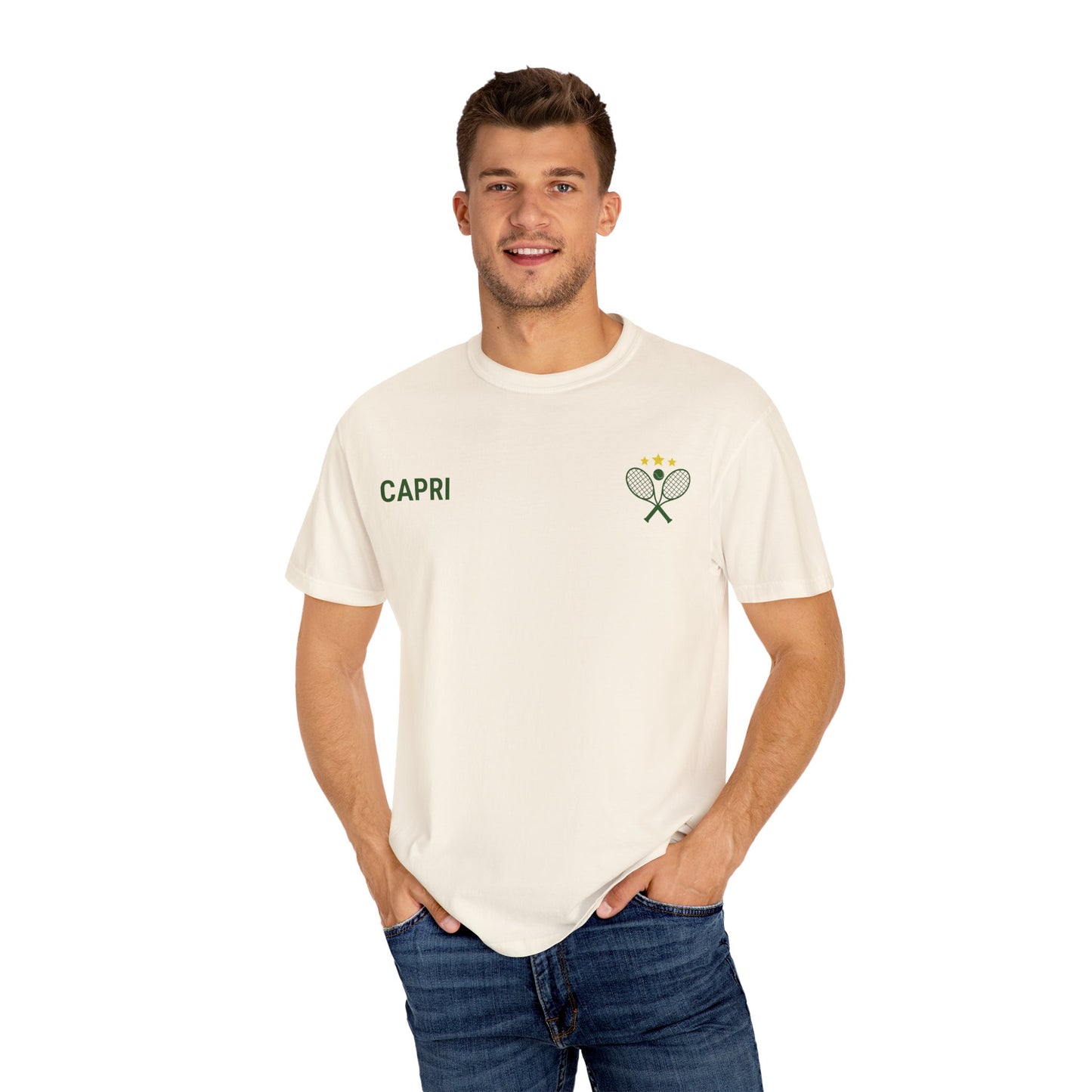 Capri Tennis & Yacht Club Graphic T-Shirt