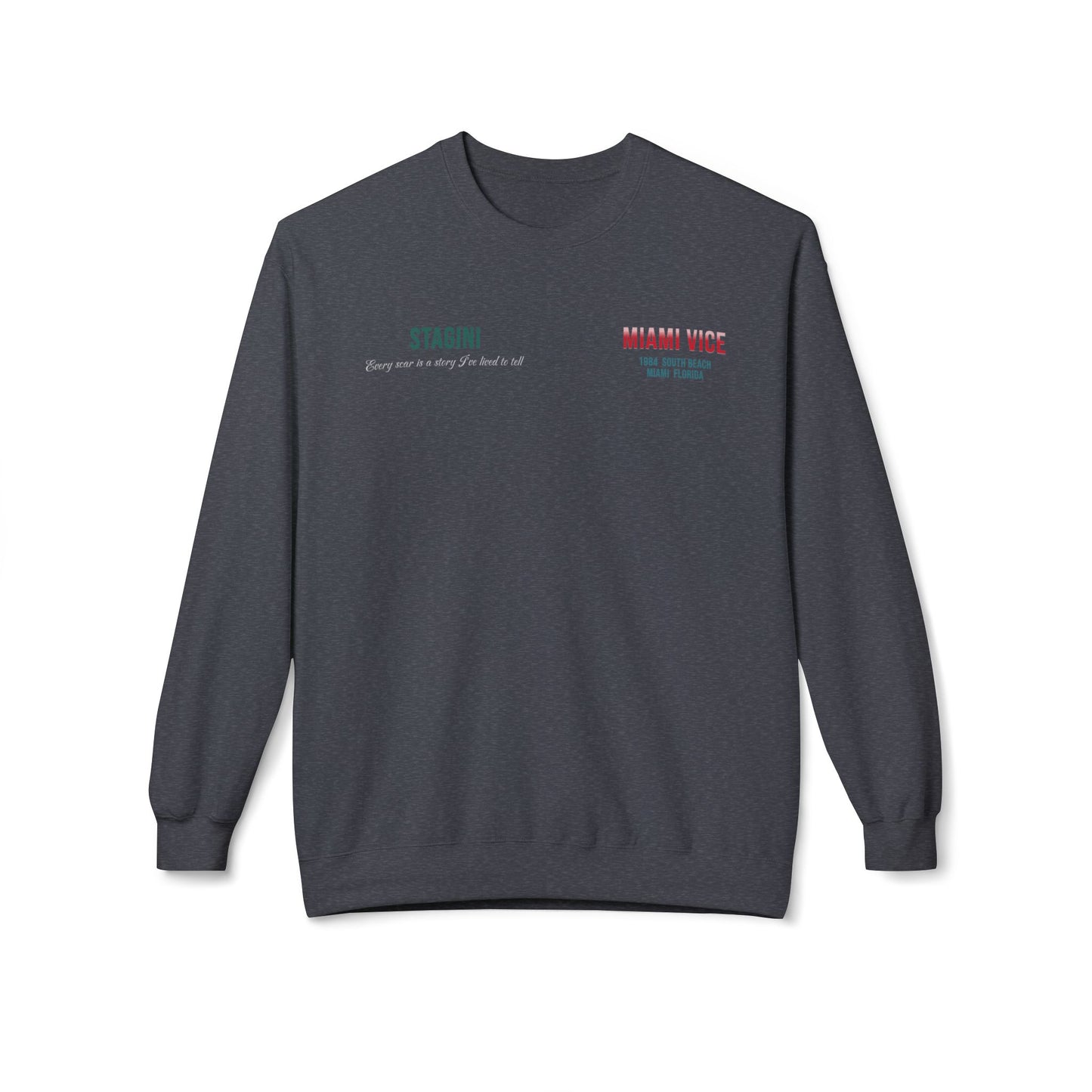 Miami Vice 1980s Graphic Sweatshirt