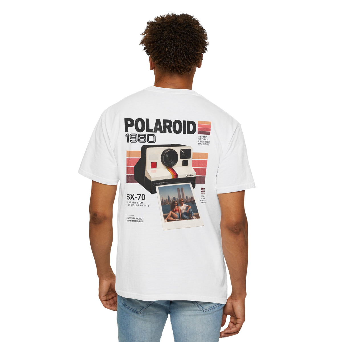Polaroid Camera 1980 Retro Graphic T-Shirt