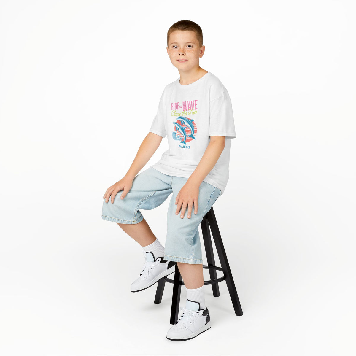 Waikiki Dolphins Kids T-Shirt