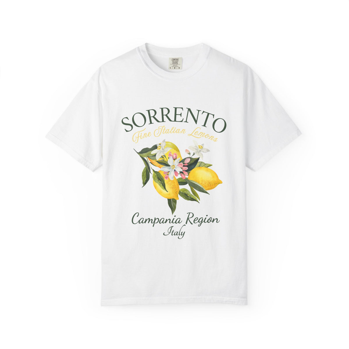 Sorrento Lemon Graphic T-Shirt - Italy Travel Tee