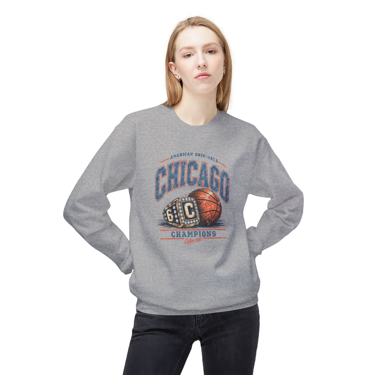 Chicago Champion Retro Graphic Sweatshirt