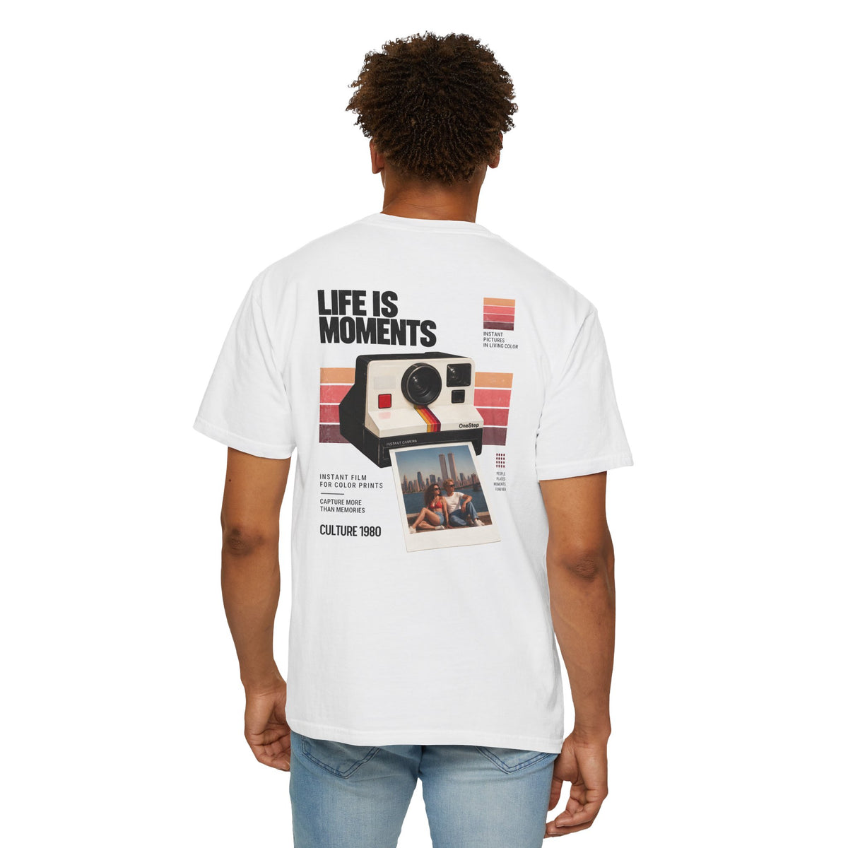 Vintage 1980s Instant Camera Retro Graphic T-Shirt