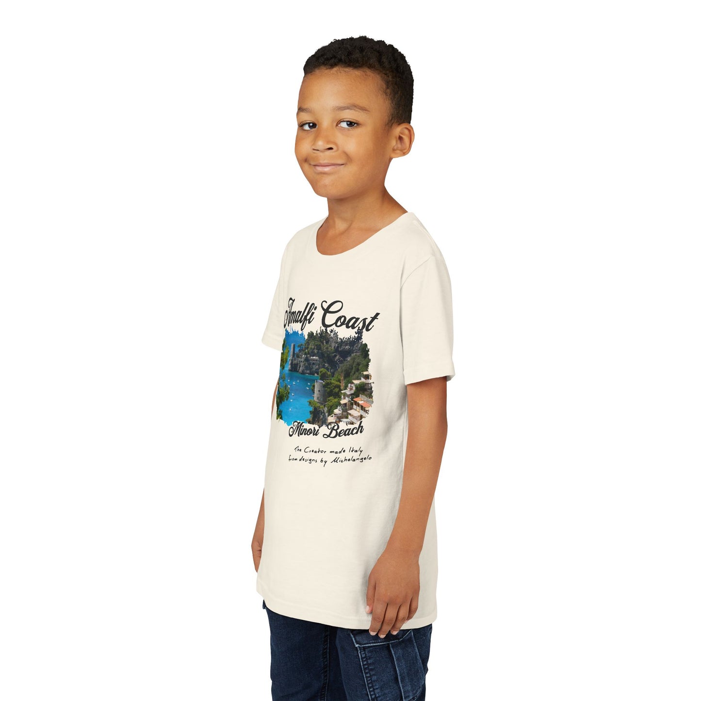 Amalfi Italy Minori Beach Kids' T-shirt