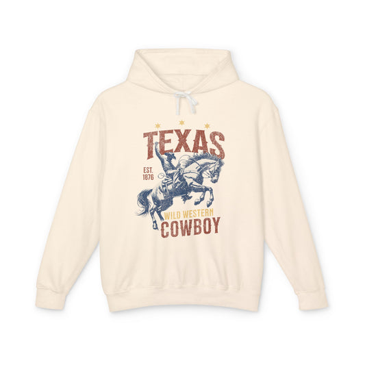Texas Western Cowboy Graphic Hoodie