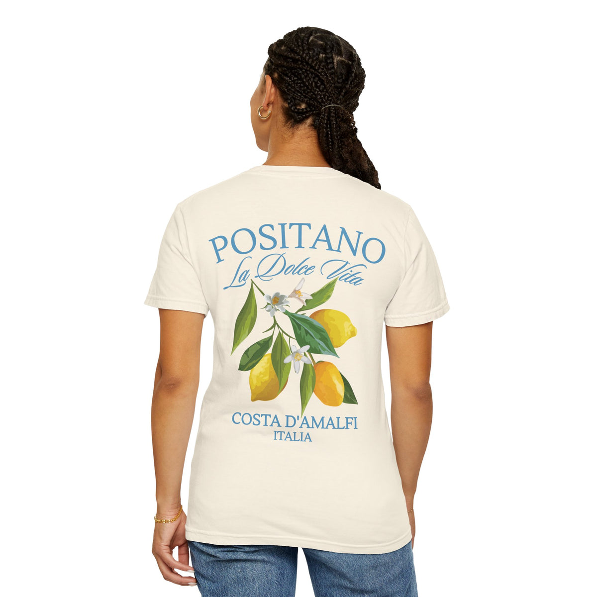Positano Lemon Italia La Dolce Vita Graphic T-Shirt