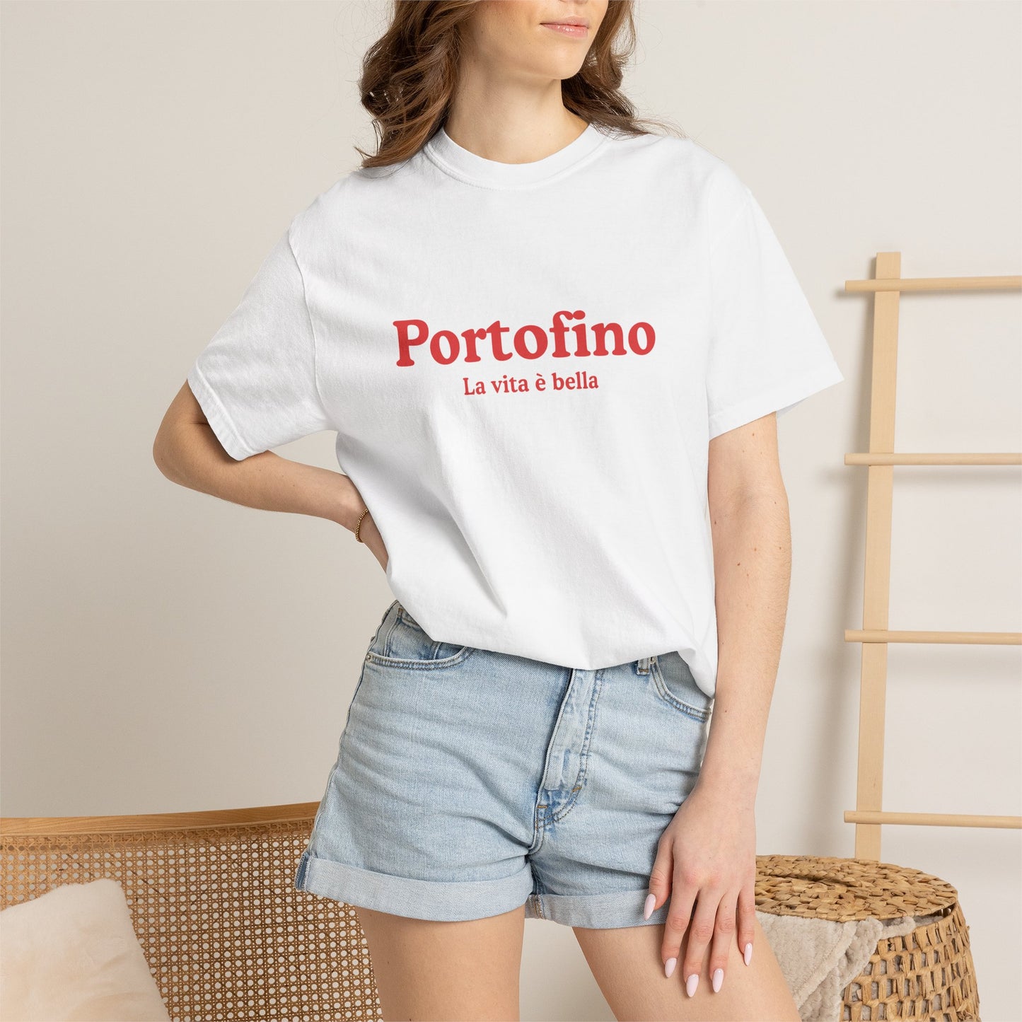 Portofino Retro Graphic T-Shirt